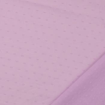 Dobby Voile - uni, flieder